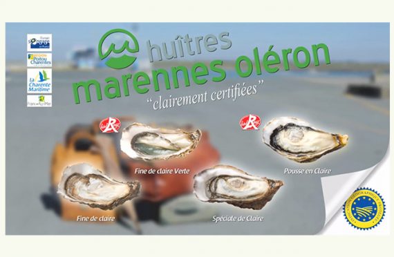 Huitres Marennes Oléron